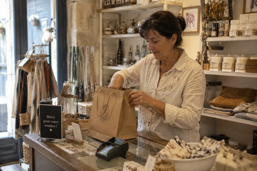 Photo d'un boutique